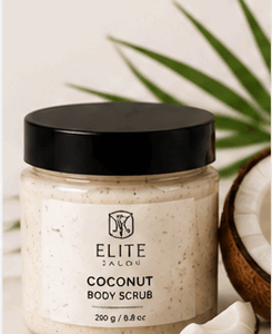 coconut body scrub