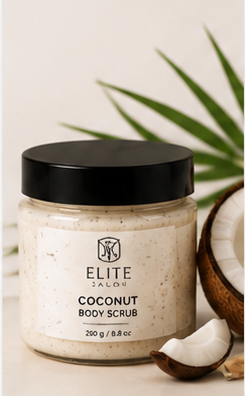 coconut body scrub