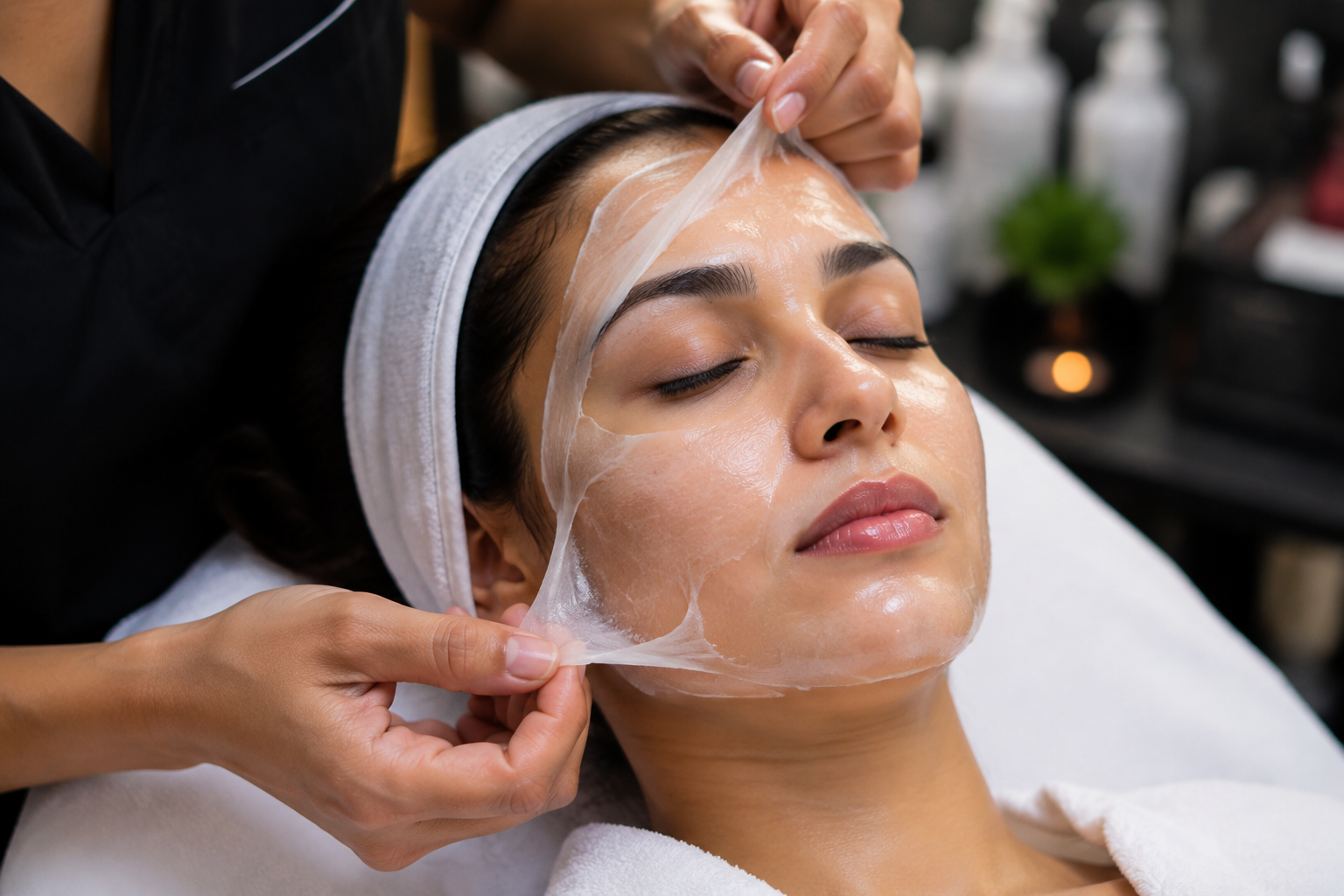 peel of mask